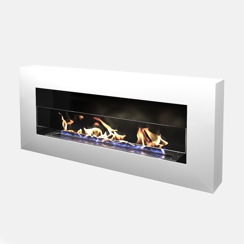 Биокамин "Русский огонь" Блонд 1100N настенный с защитным и декоративным стеклом