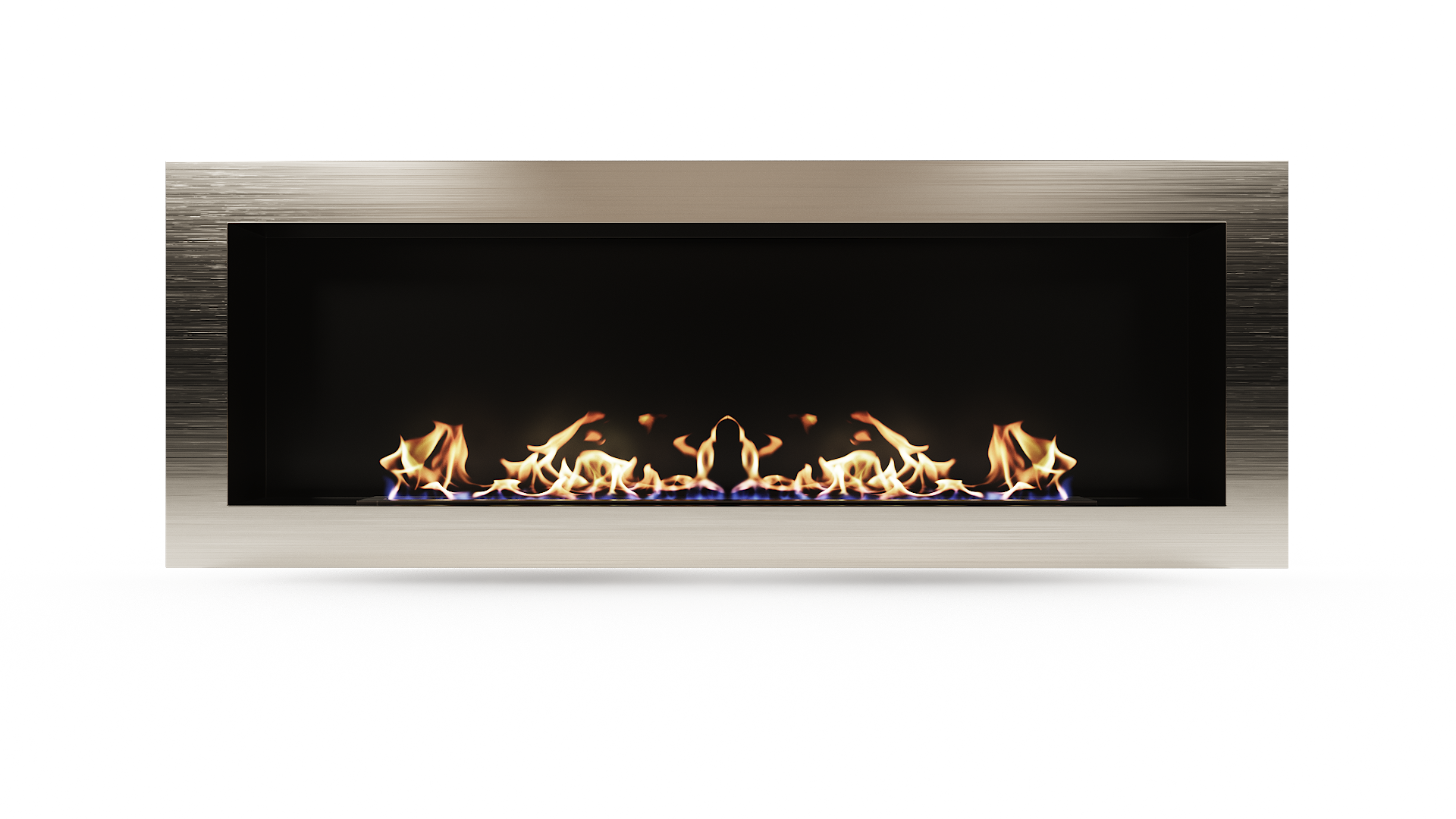 Биокамин "Русский огонь" Хай-тек 1500V встраиваемый с декоративным стеклом (стемалитом) по цене 60 550 руб.