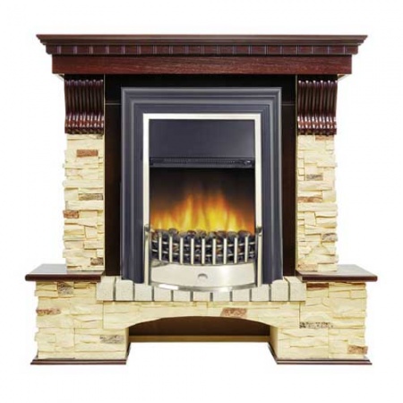 Pierre Luxe сланец (темный дуб)+Cheriton Log