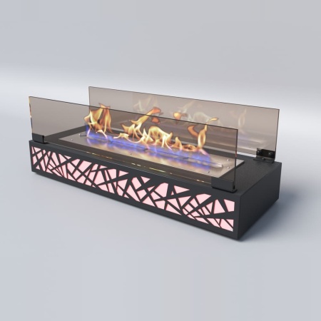 Биокамин "Русский огонь" Марс LED черный по цене 22 800 руб.