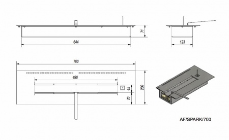 Контейнер SPARK/700 по цене €273
