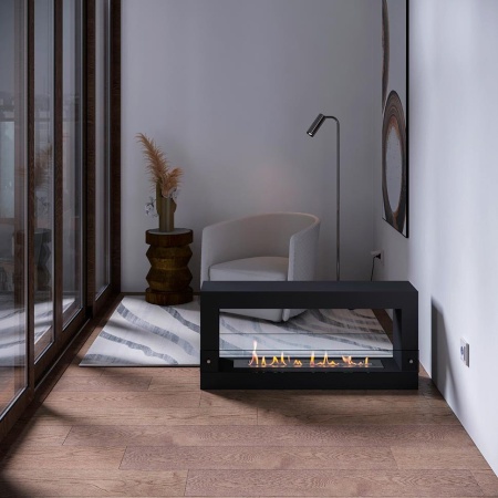 Биокамин SteelHeat WALL FRAME ONE 1000 черный, стемалит Биокамин SteelHeat WALL FRAME ONE 1000 черный, стемалит по цене 55 650 руб.