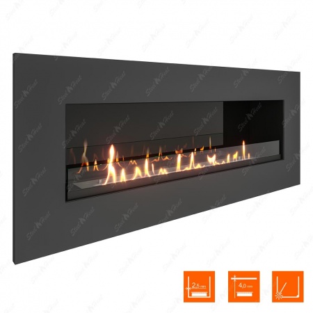 Биокамин SteelHeat GRAND 1200 XL стекло + стемалит по цене 53 800 руб.