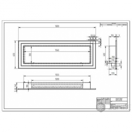 Биокамин ZeFire Sirius 1800 Биокамин ZeFire Sirius 1800 по цене 64 800 руб.