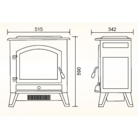 Электрокамин EFP/F - 200RC Электрокамин EFP/F - 200RC