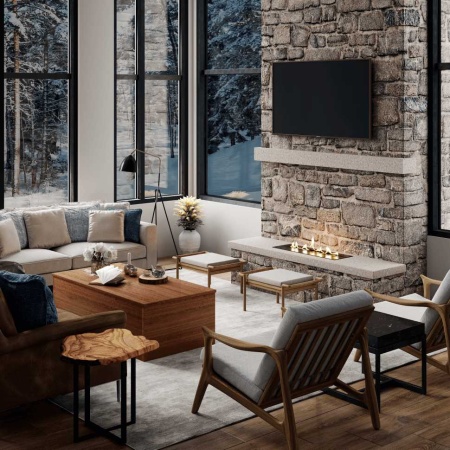 Автоматический биокамин SteelHeat AB 450 по цене 171 900 руб.